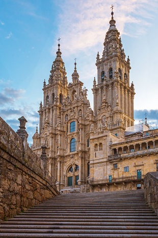 Die Kathedrale von Santiago de Compostela