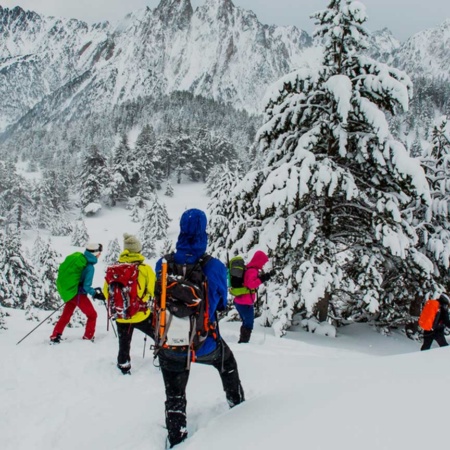 Aventura de inverno nos Pireneus