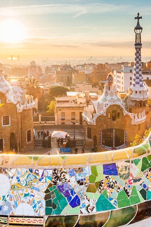 Blick vom Park Güell