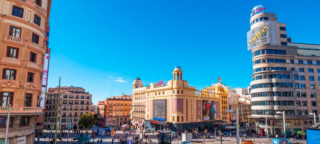 Plaza de Callao, in Madrid