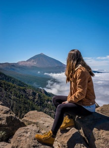 Der Teide unterm Sternenhimmel